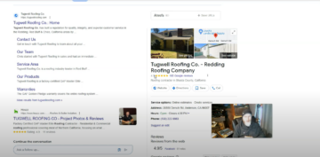 image of roofing company in redding california - an SEO review by Joshua Cabe Johnson